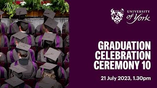 Graduation Celebration Ceremony 10 21 July 2023 130pm [upl. by Aimehs]