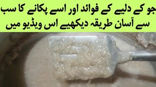 How to make meetha Daliya  Breakfast Recipe  Jo ka Daliya  Benefits of Barley in Urdu [upl. by Barbara-Anne]