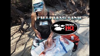 How to fillet fish with Giesser filleting knife from Tackle HQ [upl. by Rebma438]