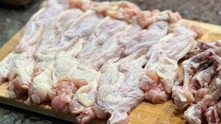 How to Debone Chicken Wings [upl. by Anitnahs906]