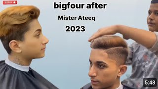 faide Hair cutting Mister Ateeq Hair cut 2023 [upl. by Malim]