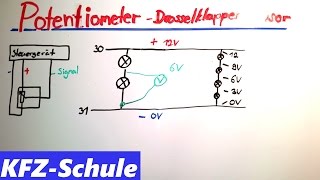 Drosselklappenpotentiometer  Drosselklappensensor [upl. by Alyar208]