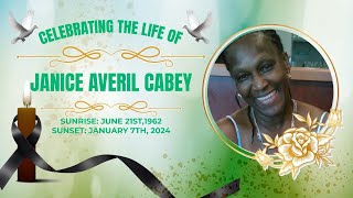 Celebrating the life of Janice Averil Cabey LIVE [upl. by Sato]