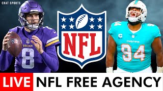 NFL Free Agency 2024 LIVE  Day 1 Latest Signings News amp Tracker  Kirk Cousins Saquon Barkley [upl. by Fleta]