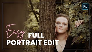 THE ULTIMATE FULL PORTRAIT EDIT  ADOBE PHOTOSHOP 2024 [upl. by Adnowal]