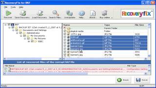 RecoveryFIX for BKF Repair Software [upl. by Janelle840]