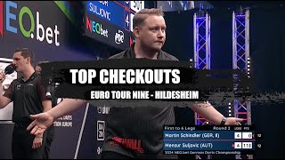 TOP CHECKOUTS 2024 German Darts Championship [upl. by Zaneski456]