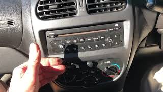 Peugeot 206 Centre Console Removal [upl. by Eahsan]