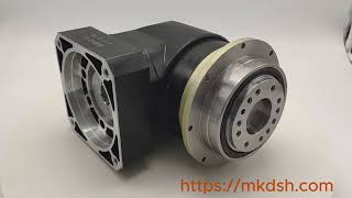 High Precision Helical Bevel Gear 90 Degree Right Angle Servo Motor Planetary Gearbox  MKD [upl. by Niliak553]