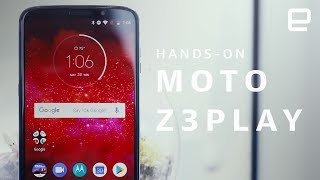 Moto Z3 Play HandsOn [upl. by Drofnas760]