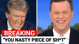 Trump throws Tantrum as Fox Reporter Laughs at him live on stage [upl. by Brownley]