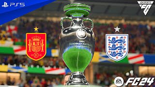 FC 24  Spain vs England  UEFA EURO 2024 Final Match  PS5™ FullHD [upl. by Bristow]