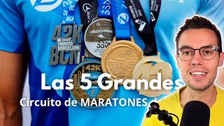 TODO sobre el circuito de MARATONES de ESPAÑA  Las 5 Grandes  Carreras  Premios [upl. by Araid]