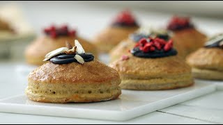 Glutenfri fastelavnsboller med creme og remonce [upl. by Auqenahs758]