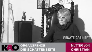 Organspende  Die Schattenseite  Interview mit Renate Greinert [upl. by Kela576]