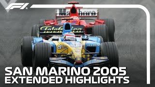 Extended Race Highlights  2005 San Marino Grand Prix [upl. by Roberts]