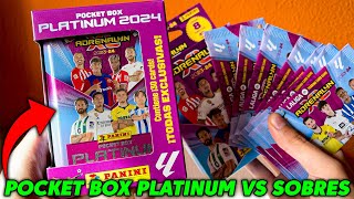 POCKET BOX PLATINUM 2024  CARTAS EXCLUSIVAS de ADRENALYN XL 202324 LIGA EA SPORTS [upl. by Demetrius]