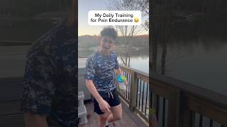 Do not attempt my pain training😂🏈 threadperformance football sports funny comedyskit [upl. by Tihw]