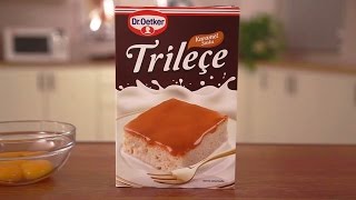 Trileçe Karamel Soslu  Dr Oetker [upl. by Eeruhs]