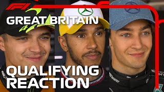 Drivers React After Qualifying  2024 British Grand Prix [upl. by Ajnat]