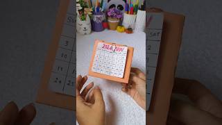 DIY desktop calendar  VcanCraft [upl. by Ennovihs]