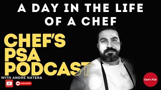 A Day in the Life of an Executive Chef Insights and Stories  Chefs PSA Podcast [upl. by Gillan]