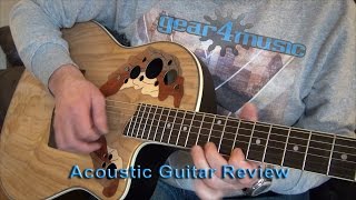 Gear4music Electro Acoustic Guitar review [upl. by Tebor]