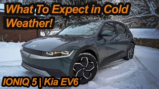 Winter Range Loss Explained  Hyundai Ioniq 5  Kia EV6 [upl. by Rebhun611]