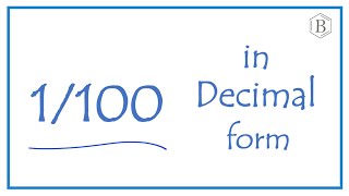 1100 as a Decimal [upl. by Daryl74]