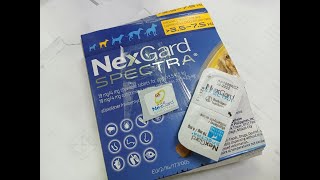 NEXGARD SPECTRA FOR SKIN PROBLEMS OF MY DOG [upl. by Roger]