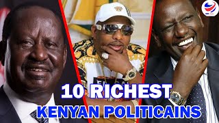 Top 10 Richest Politicians In Kenya 2022 [upl. by Eanehs]