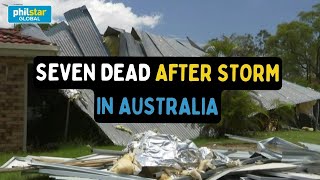 Seven dead after storms pound eastern Australia [upl. by Windy]