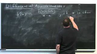 Linear Approximation  Differential Calculus [upl. by Tasha659]