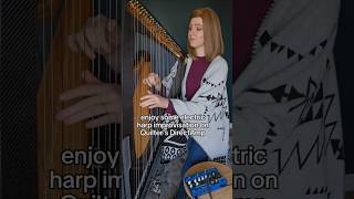 Improv on the electric harp with the Quilter DirectAmp [upl. by Lauder]