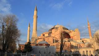 Old Istanbul Sultanahmet Square Blue Mosque Aya Sofya [upl. by Ietta]