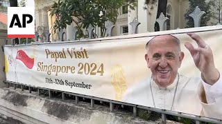 What to know as Pope Francis brings message of hope to Singapore [upl. by Oremo]