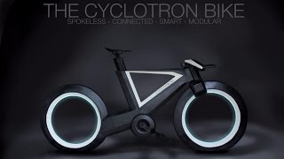 The Cyclotron bike with spokeless wheels [upl. by Karilla]