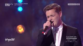 Alessandro Mucea  Kiss From A Rose  a doua etapa de liveuri  SuperStar Romania 03122021 [upl. by Karla]