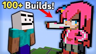 AIGenerated Minecraft Builds [upl. by Nalyk871]