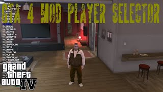 GTA 4 MOD PLAYER SELECTOR [upl. by Raina]