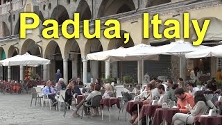 Padua Italy travel in the Old Town [upl. by Wirth]