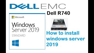 How to install windows server 2019 on Dell R740 with LifeCycle Controller [upl. by Natalee399]