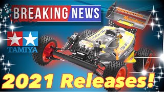 BREAKING NEWS Tamiya New 2021 Releases Top Force Evo Thunder Dragon TA02 amp More [upl. by Ewens445]