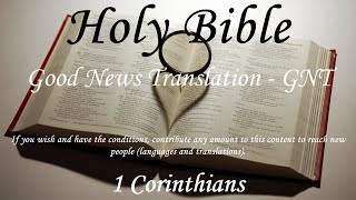 English Audio Bible  1 Corinthians COMPLETE  Good News Translation GNT [upl. by Asilenna]