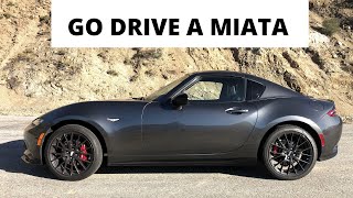 The 2019 Mazda Miata RF Club Highlights why You Need to drive a Miata  ONE TAKE [upl. by Nnylyoj]