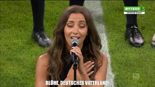 German National Anthem by Namika Allianz Arena Stadium Munich with Subtitles [upl. by Rosetta156]