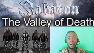 RAPPER REACTS to SABATON quotThe Valley Of Deathquot Rappers reactionHIS VOICE [upl. by Ambert]