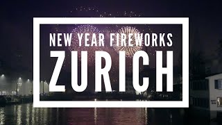 New Year Fireworks Zurich 2023 [upl. by Lamraj]