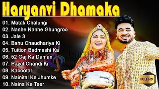 Haryanvi Trending Songs  Matak Chalungi  Sapna Choudhary Aman Jaji Raj Mawar  haryanvidhamaka [upl. by Thor]