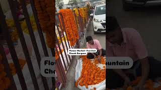 Flower Market Gurgaon l Fountain Chowk l Wholesale amp Retail both available [upl. by Driskill]